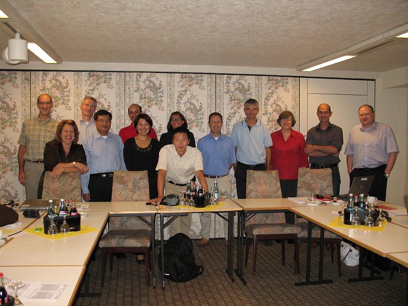 IMG_6767.JPG - In Hofheim Germany - our Clariant project management training group