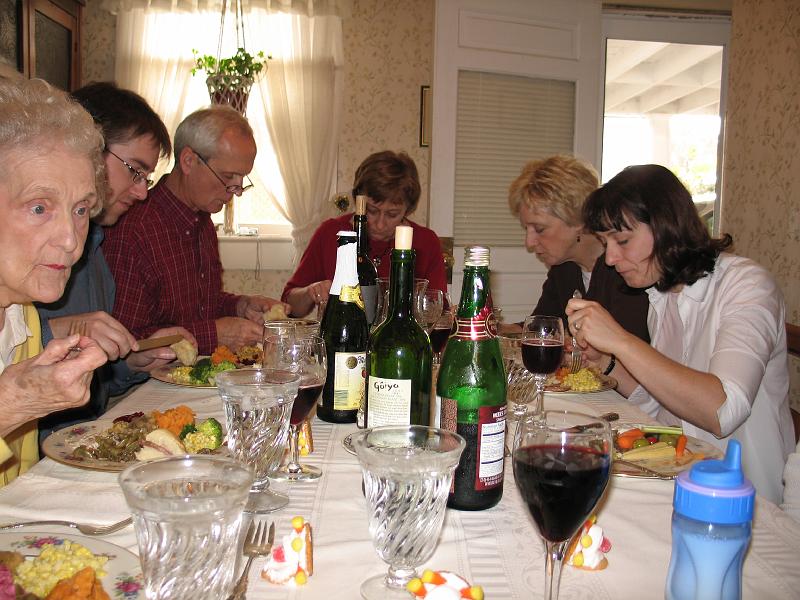 IMG_5991.JPG - everyone digging in at Thanksgiving