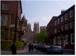 View of York Minster Cathedral in York