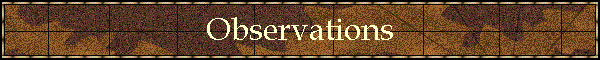 Observations